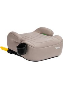 Kindersitzerh&ouml;hung fillikid "Flip Deluxe, Auto mit verstellbarem Iso-Fix", Baby, beige (natur), Polyester, Kindersitze Kindersitzerh&ouml;hung, mit Flaschenhalter
