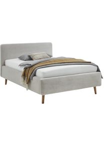 Meise M&ouml;bel Polsterbett MEISE.M&Ouml;BEL "Mattis", beige, beige, beige, B:141cm H:105cm L:218cm, Betten, Polsterbett, Topseller, wahlweise mit Bettkasten