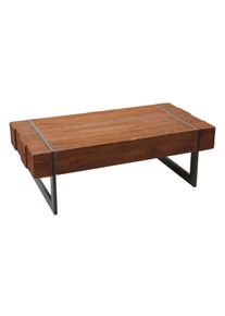 TV-Rack HWC-A15, Fernsehtisch Lowboard TV-Tisch, Tanne Holz rustikal massiv MVG-zertifiziert 40x120x60cm