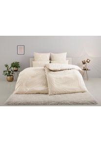 Bettw&auml;sche OTTO HOME "Matilda in Gr. 135x200 oder 155x220 cm", natur, B/L: 155cm x 220cm, 1 Stk., 1 Stk., Flanell, B/L: 80cm x 80cm, 2, Flanell, Obermaterial: 100% Baumwolle, Bettw&auml;sche, Bettw&auml;sche, Bettw&auml;sche aus Baumwolle, Bettw&auml;sche mit skandinavischem Design