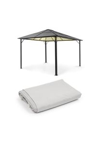 Blumfeldt Pantheon Solid Sky Ambient Solar, pavilon, 3 x 4 m, napelemes vil&aacute;g&iacute;t&aacute;s
