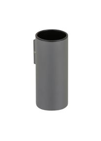 Herzbach Deep Grey Zahnb&uuml;rstenhalter 23.812000.1.06 Wandmontage, Befestigung verdeckt, grau matt