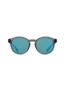 Polaroid PLD 8075/S | Dzieci okulary przeciwsłoneczne | Panto | Oprawka: Tworzywo Sztuczne Szary | Kolor szkła: G15 Lustrzanka Zielona