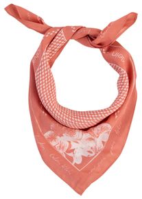 Modetuch Calvin Klein "GRAPHIC PRINT BANDANA", Damen, rosa (sunfruit fun), Web, Kunstfaser, gemustert, Modet&uuml;cher Modetuch, Onesize mit Muster
