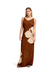 Tr&auml;gerkleid Roxy "Bend Like Mermaid", Damen, Gr. XS, US-Gr&ouml;&szlig;en, cappuccino, Obermaterial: 100% Viskose., Kleider Tr&auml;gerkleid