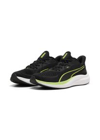 Laufschuh Puma "SKYROCKET LITE 2", Damen, Gr. 44,5, schwarz (Puma schwarz, sunny lime, flat schwarz gray), Textil, Schuhe Laufschuh, f&uuml;r sportliche Aktivit&auml;ten, mit SOFTFOAM+ Innensohle