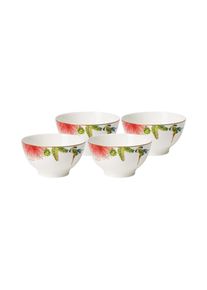 Villeroy & Boch Schale VILLEROY & BOCH "Bol Amazonia Anmut 750 ml 4er Set bunt", bunt, L:15cm, Sch&uuml;sseln, Schale