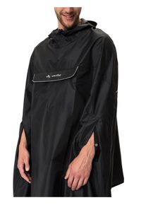 Regenponcho Vaude "VALDIPINO PONCHO", Damen, Gr. XXL, schwarz, Obermaterial: 100% Polyester, Jacken Regenponcho, wasserdicht, wasserabweisend, leichtes Material, windabweisend