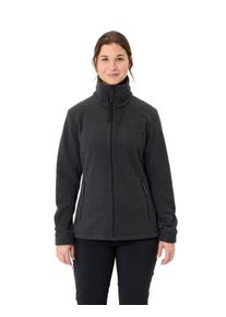 Fleecejacke Vaude "WOMEN'S SKOMER WINTER FLEECE JACKET", Damen, Gr. 48, schwarz (phantom blac), Fleece, Obermaterial: 100% Polyester. Futter: 100% Polyester, unifarben, regular fit normal, Rundhals, eingesetzt abgesteppte Kante, Jacken Fleecejacke, mit Rei&szlig;verschluss &uuml;ber die gesamte L&auml;nge, Regular Fit