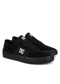 Skateschuh DC Shoes "Teknic S", Herren, Gr. 8(40,5), schwarz-wei&szlig; (schwarz, schwarz, wei&szlig;), Obermaterial: Leder [Kuh] / Futter: Textil / Au&szlig;ensohle: Gummi., Schuhe Skateschuh