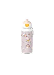 Trinkflasche Mepal "Pop-Up Trinkflasche Campus (2026) 400 ml", sunshine, rainbow, H:18,4cm, Trinkflaschen, Trinkflasche, Sp&uuml;lmaschinengeeignet