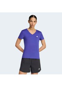 T-Shirt adidas Performance "ADIDAS WORKOUT ESSENTIALS MIT V-AUSSCHNITT", Damen, Gr. XL, pure lila, Obermaterial: 93% Polyester, 7% Elasthan, V-Ausschnitt, Shirts T-Shirt, mit V-Ausschnitt, ohne Verschluss