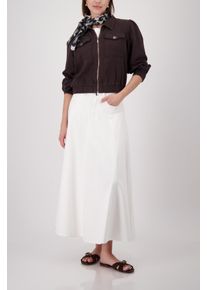 Modetuch monari "Schal/Tuch Leodruck allover", Damen, braun gem, Web, Materialmix, gemustert, Modet&uuml;cher Modetuch, Regular fit mit Leomuster