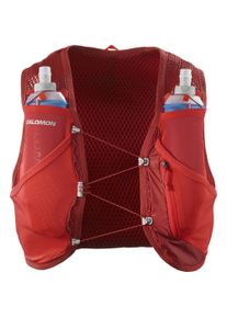 Trinkrucksack Salomon "ACTIVE SKIN 8" Gr. S, rot (rot dahlia), Rucks&auml;cke, Damen, S, Polyamid, Trinkrucksack, f&uuml;r das Laufen, mit sportlichem Stil, Obermaterial aus Polyamid
