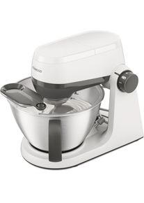 Kenwood K&uuml;chenmaschine "Multi Tasker KHC30.000WH", wei&szlig;, B:26,2cm H:29,4cm T:33,6cm, K&uuml;chenmaschinen, Aufbewahrung f&uuml;r 2 Aufs&auml;tze, Einhandsch&uuml;ssel & 44% leiser als KHC29, K&uuml;chenmaschine