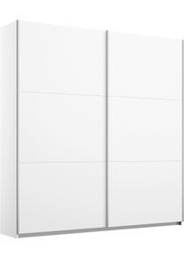 Schwebet&uuml;renschrank Rauch "AURELIO Kleiderschrank Garderobe", wei&szlig; (alpinwei&szlig;), B:175cm H:210cm T:59cm, Holzwerkstoff, Schr&auml;nke, Schwebet&uuml;renschrank, 3 verschiedene Ausstattungsvarianten Griffe aus Metall MADE IN GERMANY