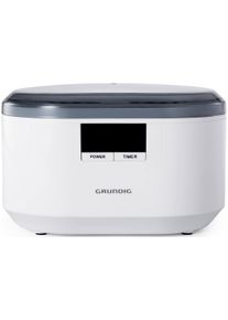 Ultraschallreiniger Grundig "UC 6620", wei&szlig;, Ultraschallb&auml;der, DamenB:20cm H:13cm T:12,6cm, Kunststoff, Ultraschallreiniger, Ultraschallreiniger 500 ml mit Dual Wave & Timerfunktion, B:20cm H:13cm T:12,6cm