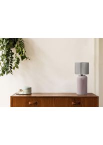 Kayoom Tischleuchte "Art", rosa (altrosa), &Oslash; 21cm H: 43,5cm, 1 Stk., Leuchten, harmonisch, extravagant, luxuri&ouml;s, Tischleuchte