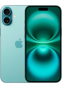 Apple Smartphone "iPhone 16 Plus", Energieeffizienz: B, gr&uuml;n (blaugr&uuml;n), 128 GB, Mobiltelefone, Smartphone