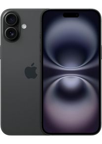 Apple Smartphone "iPhone 16 Plus", Energieeffizienz: B, schwarz, 128 GB, Mobiltelefone, Smartphone