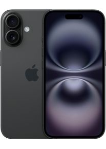 Apple Smartphone "iPhone 16", Energieeffizienz: B, schwarz, 128 GB, Mobiltelefone, Smartphone