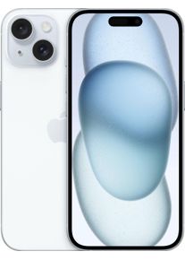 Apple Smartphone "iPhone 15", Energieeffizienz: B, blau, 256 GB, Mobiltelefone, Smartphone