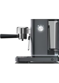 WMF Espressomaschine "Lumero Stone Grey, inkl. 3 Eins&auml;tzen & Abschlagbox, f&uuml;r 1-2 Tassen", grau (steingrau), B:31cm H:30,5cm T:14cm, Kaffeemaschinen, kompakt, LED-Beleuchtung, 15 bar, 1350 Watt, 1-Loch-Milchschaumd&uuml;se, Espressomaschine