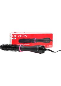 Warmluftb&uuml;rste Revlon "ONE-STEP&trade; Style-Booster &ndash; Rundb&uuml;rstenf&ouml;hn und Styler - RVDR5292E", schwarz, MultihaarstylerB:6cm H:37cm T:6cm, Warmluftb&uuml;rste, mit Dual Stecker f&uuml;r UK/EU - ideal f&uuml;r Reisen, B:6cm H:37cm T:6cm