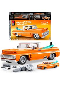 Modellbausatz Mattel "Mattel Brick Shop Hot Wheels, ELITE SERIES CHEVY", orange, Modellbaus&auml;tze, KinderB:12cm H:9cm L:29cm, Kunststoff, Modellbausatz, B:12cm H:9cm L:29cm