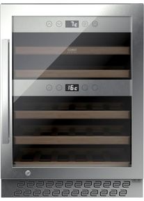 CASO GERMANY CASO Weink&uuml;hlschrank "772 WineChef Pro 40", Energieeffizienz: G, schwarz (silberfarben), B:59,5cm H:82,5cm T:57,5cm, Weink&uuml;hlschr&auml;nke, Weink&uuml;hlschrank