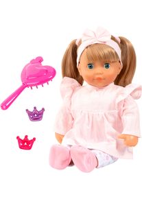 Stehpuppe BAYER "Little Love 38 cm", rosa, Puppen, Kinder, Stehpuppe, mit Schlafaugen und Babyger&auml;uschen