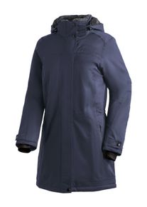 Winterjacke Maier Sports "Lisa 2.1", Damen, Gr. 50, blau (dunkelblau), 100% Polyester, Jacken Winterjacke, Damen Mantel, atmungsaktiver Wintermantel, wasserdicht, Regular Fit