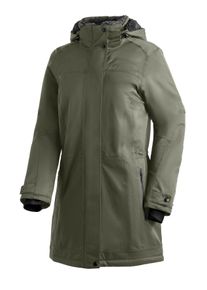 Winterjacke Maier Sports "Lisa 2.1", Damen, Gr. 50, gr&uuml;n (moosgr&uuml;n), 100% Polyester, Jacken Winterjacke, Damen Mantel, atmungsaktiver Wintermantel, wasserdicht, Regular Fit