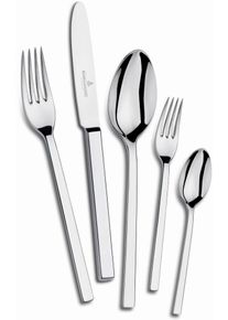 Besteck-Set "Girona", silber (silberfarben), 30 Stk., Chromnickelstahl 18/10, PICARD & WIELP&Uuml;TZ SOLINGEN, Essbesteck-Sets, Besteck-Set, sp&uuml;lmaschinengeeignet