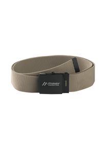 Synthetikg&uuml;rtel Maier Sports "Tech Belt", Damen, Gr. 2, beige (dunkelbeige), Kunstfaser, G&uuml;rtel Synthetikg&uuml;rtel, G&uuml;rtel mit elastischem Gurtband, stufenlos verstellbar