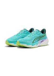 Trainingsschuh Puma "VELOCITY NITRO 5 - X HYROX WNS", Damen, Gr. 41, intense mint, light lavender, Textil, Schuhe Trainingsschuh, f&uuml;r alle L&auml;ufer und HYROX Racer