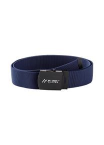 Synthetikg&uuml;rtel Maier Sports "Tech Belt", Damen, Gr. 1, blau, Kunstfaser, G&uuml;rtel Synthetikg&uuml;rtel, G&uuml;rtel mit elastischem Gurtband, stufenlos verstellbar