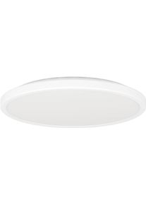 Eglo Deckenleuchte "Rovito-Z Deckenlampe, ZigBee 3.0, Kunststoff, Badezimmerlampe, IP44", wei&szlig;, 1, &Oslash; 30cm H: 3cm, 1 Stk., Leuchten, Wand-/Deckenleuchte - H3 x &Oslash;30 cm - wei&szlig; - 13,9W inkl., Deckenleuchte