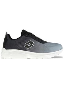 Sneaker Lotto, Damen, Gr. 43, schwarz, grau, Kunstfaser, Synthetik, mehrfarbig, Schuhe Sneaker, - mit pr&auml;zisionsgewirktem Mesh Obermaterial