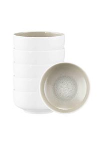 Schale Seltmann Weiden "M&uuml;slischalen Sento Home &oslash; 15,4 cm 6er Set", beige (aura cream), L:15,4cm, Sch&uuml;sseln, Schale
