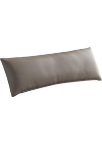 Sit & More Polsterauflage SIT & MORE "Eve", delphine, B:65cm H:25cm T:10cm, Leder, Polsterauflagen, Polsterauflage