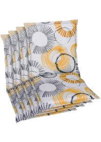 Sitzauflage GO-DE, beige, B:50cm H:6cm T:100cm, Baumwolle, Polyester, Polyurethan, Polsterauflagen, Sitzauflage, Ma&szlig;e ca.: 50 cm x 100 cm x 6 cm