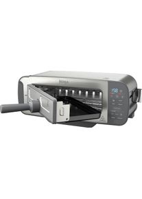 Ninja Toaster "ST202EU Ninja Foodi", grau, B:40,6cm H:21,2cm T:14,5cm, Toaster, 2-in-1 Toaster, Grill & Panini-Presse, Toaster