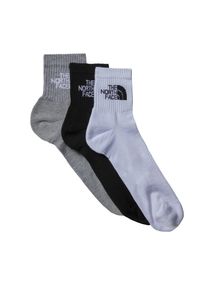 Sportsocken The North Face "Packung", Herren, Gr. S (38/40), Sockengr&ouml;&szlig;e, schwarz (schwarz assorted), Materialmix, Socken Sportsocken, 3er-Pack, mit Logostickerei, aus Polyester, Polyamid und Elasthan