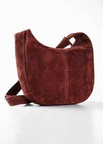 bonprix Femei Geantă de umăr din piele &icirc;ntoarsă, maro, onesize
