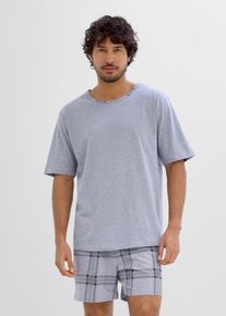 bonprix Pijama cu pantaloni scurți, gri, 44/46 (S)