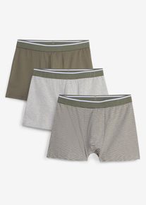 bonprix Chilot boxer mulat (set/3 buc.), verde, 8 (XXL)