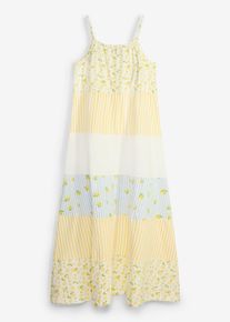 bonprix Rochie din jerse din bumbac organic 100%, alb, 176