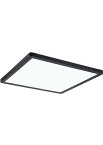 Paulmann LED Panel "Atria Shine IP44 eckig 293x293mm 16W 1600lm 4000K", schwarz, 1, H: 3cm, 1 Stk., Leuchten, Backlight, LED Panel