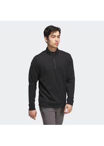 Sweatshirt adidas Performance "ULTIMATE365 CLASSIC QUARTER-ZIP", Herren, Gr. L, schwarz, Obermaterial: 79% Polyester, 21% Elasthan, angesetztes B&uuml;ndchen, Sweatshirts Sweatshirt
